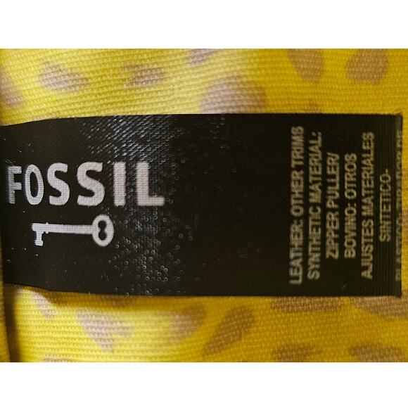 FOSSIL WOMENS KEY-PER MULTICOLOR COATED CANVAS LAPTOP SLEEVE 11X14 W/ KEY CHARM - Picture 6 of 10